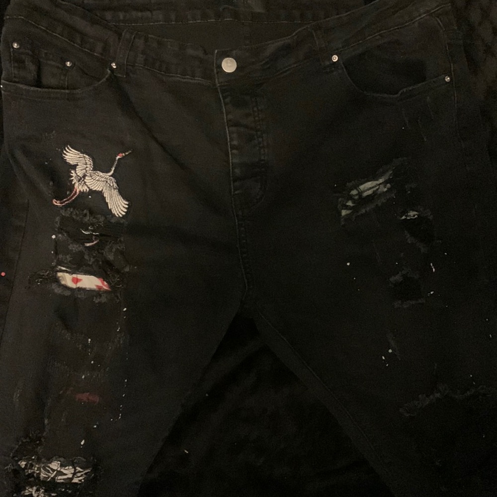 Size 36 black Amiri Jeans